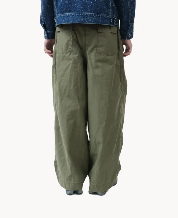 NEEDLES H.D. Pant - Fatigue Olive