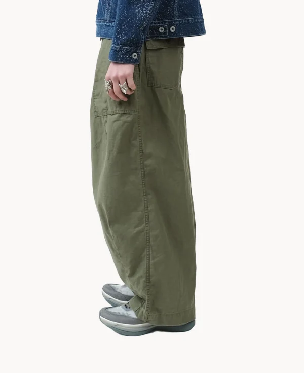 NEEDLES H.D. Pant - Fatigue Olive