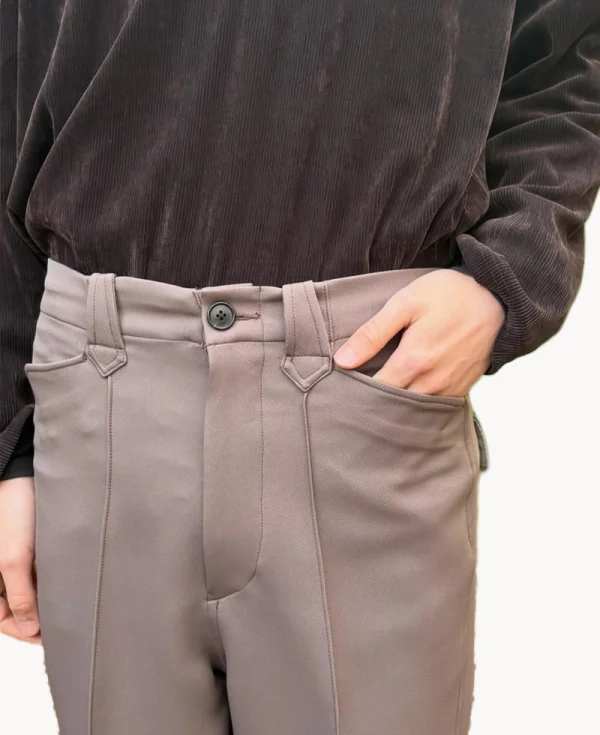 NEEDLES Western Leisure Pant - Poly Twill Mocha