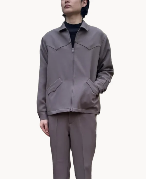 NEEDLES Western Work Jacket - Poly Twill Mocha
