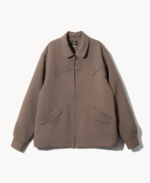 NEEDLES Western Work Jacket - Poly Twill Mocha