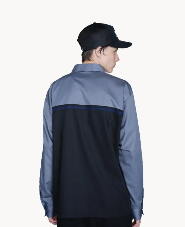 NEIGHBORHOOD Bicolor Work Shirt – Gray