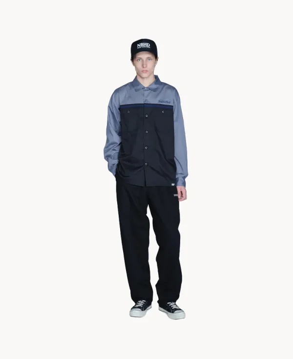 NEIGHBORHOOD Bicolor Work Shirt – Gray