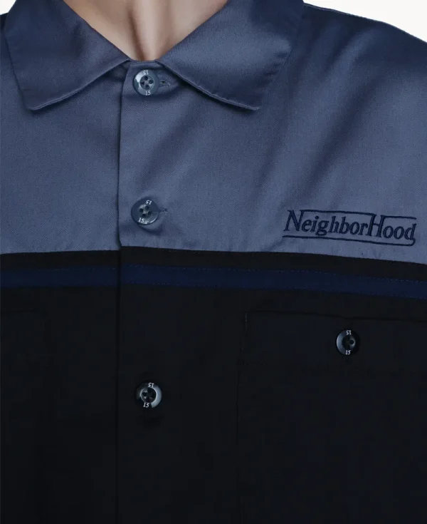 NEIGHBORHOOD Bicolor Work Shirt – Gray