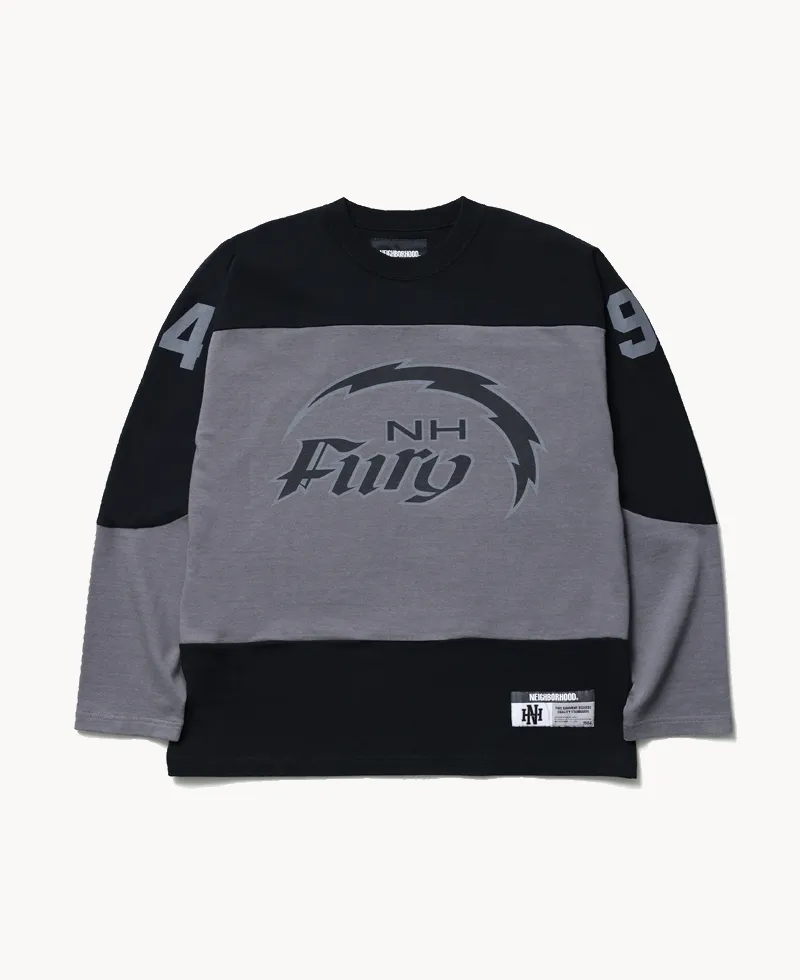 NEIGHBORHOOD Hockey Shirt – Gray NEIGHBORHOOD Hockey Shirt – Gray