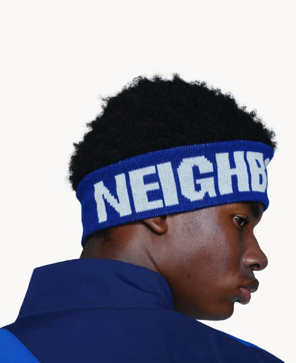 NEIGHBORHOOD Logo Hair Band – Blue