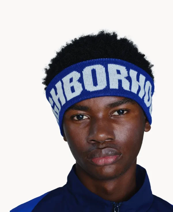 NEIGHBORHOOD Logo Hair Band – Blue