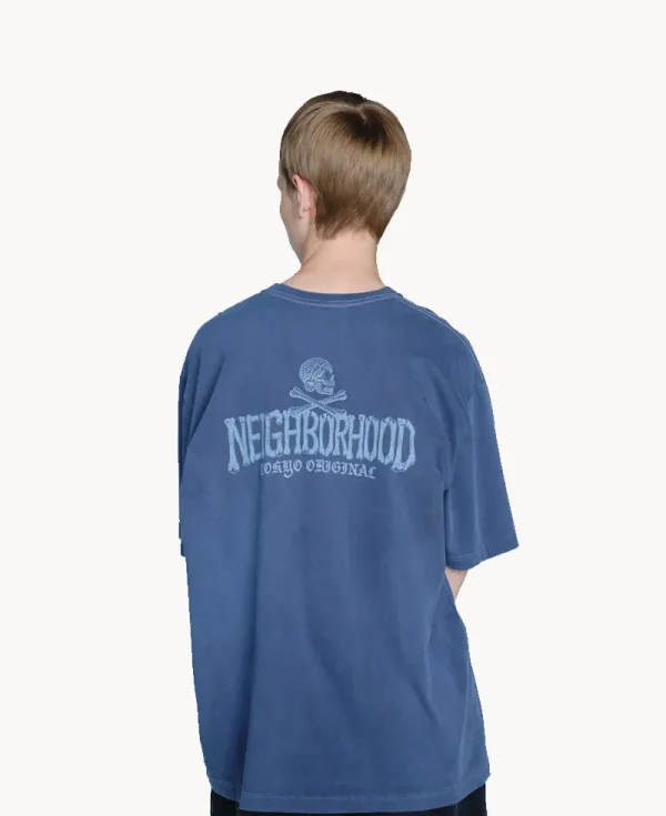 NEIGHBORHOOD NH SS Tee-3 – Navy