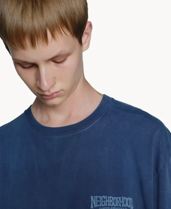 NEIGHBORHOOD NH SS Tee-3 – Navy