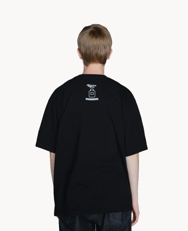 NEIGHBORHOOD NH x GIMME FIVE. SS Tee-2 – White