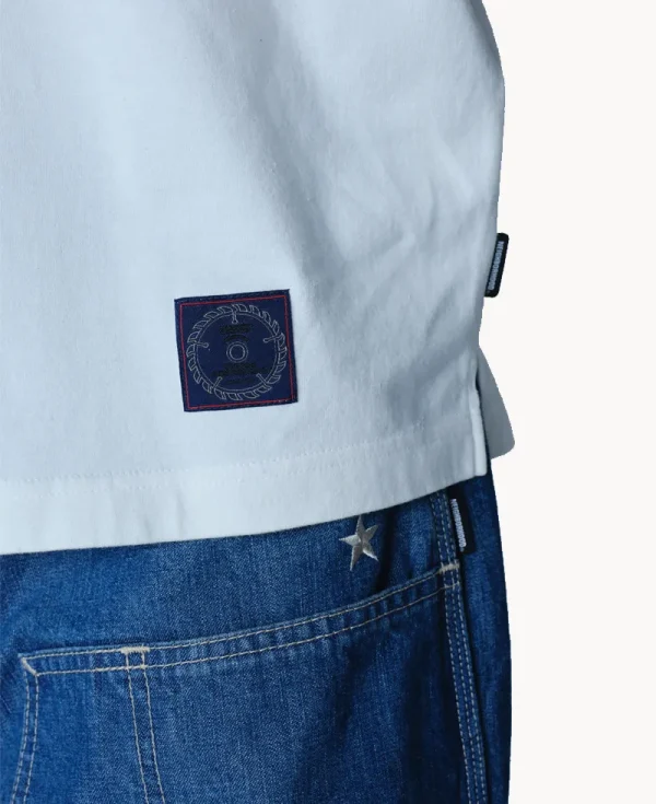 NEIGHBORHOOD NH x M&amp;M. Classic Raglan 3Q – Navy