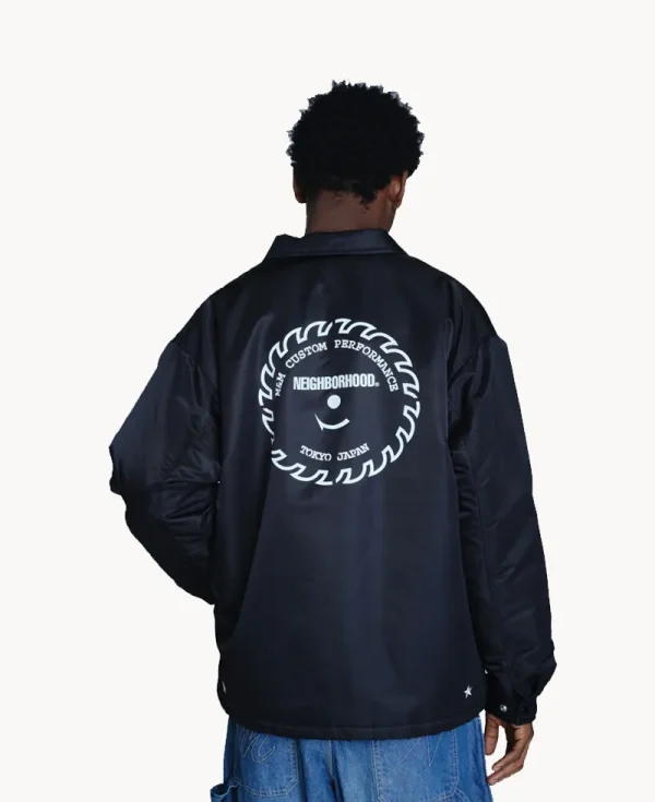NEIGHBORHOOD NH x M&amp;M. Windbreaker Jacket – Navy