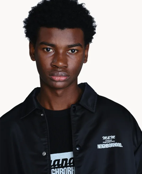 NEIGHBORHOOD NH x M&amp;M. Windbreaker Jacket – Navy