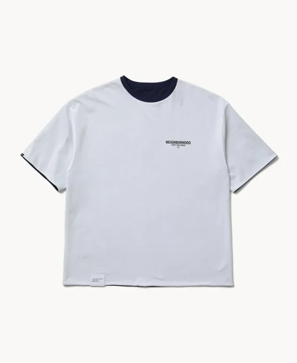 NEIGHBORHOOD Reversible SS Crewneck – Navy