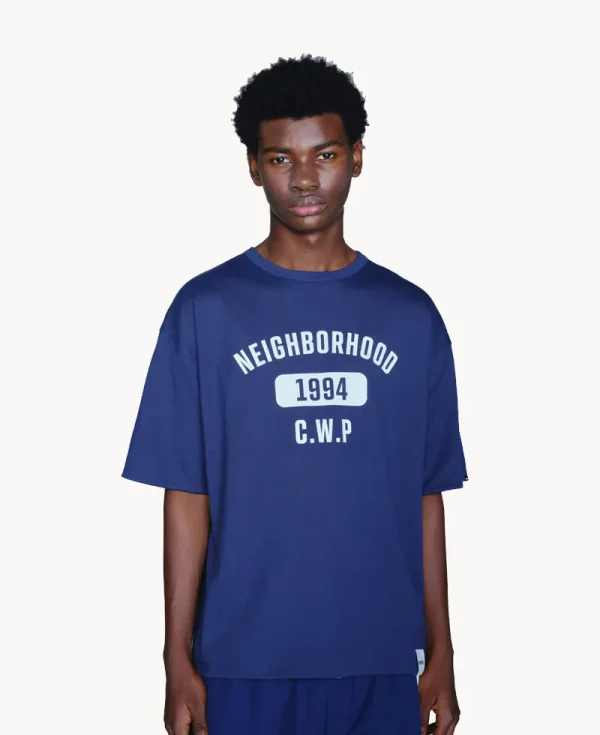 NEIGHBORHOOD Reversible SS Crewneck – Navy