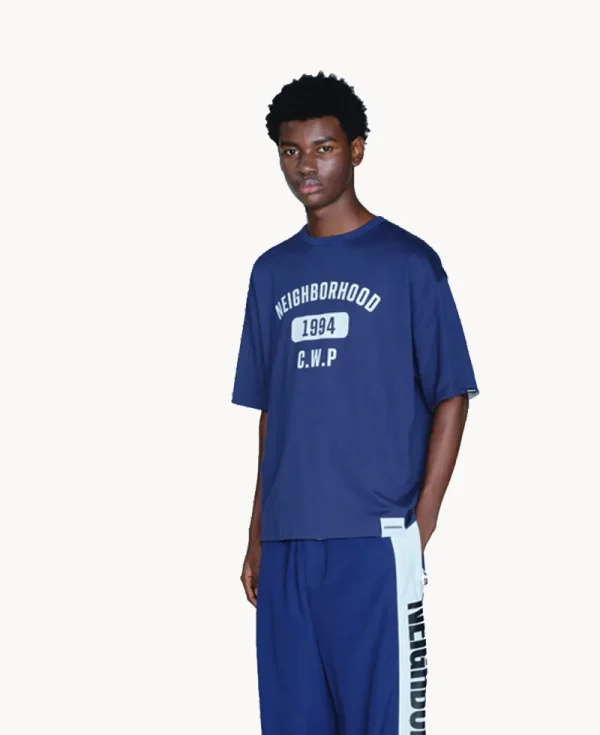 NEIGHBORHOOD Reversible SS Crewneck – Navy
