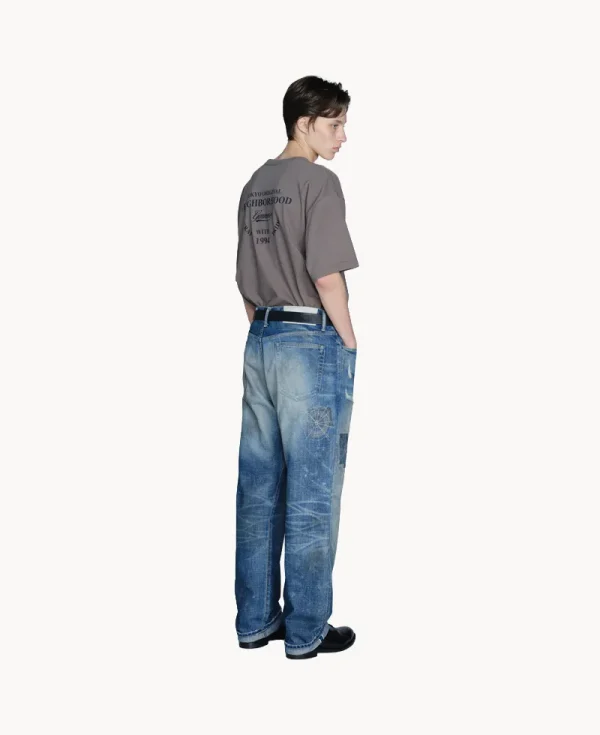 NEIGHBORHOOD Savage Denim DP Basic Pants – Indigo