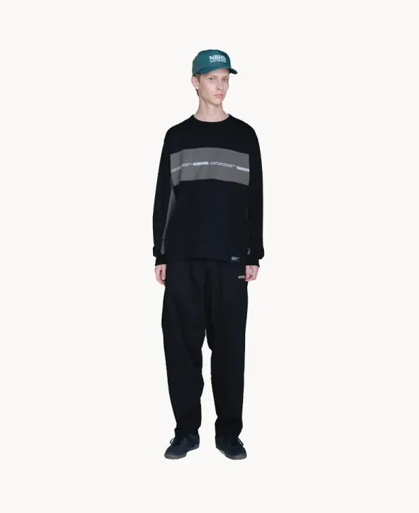 NEIGHBORHOOD Two-Tone LS Crewneck – Gray