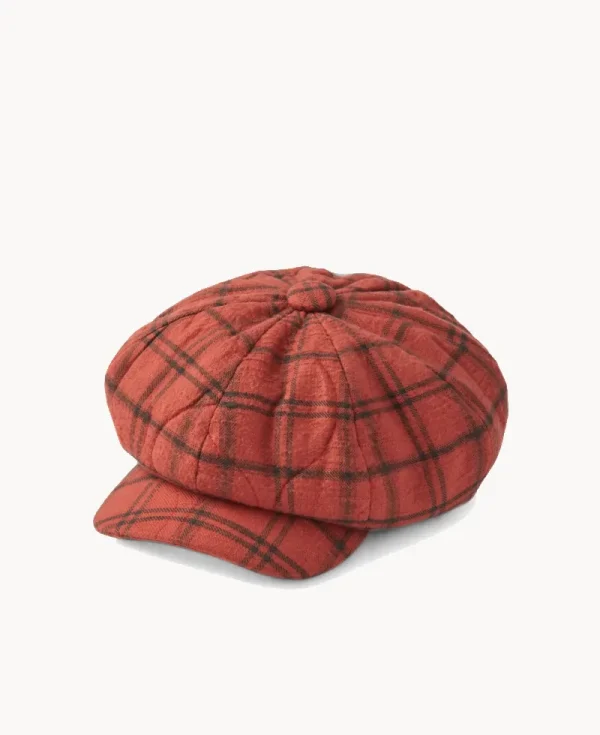NICHOLAS DALEY Baker Boy – Burnt Red Rebel Plaid