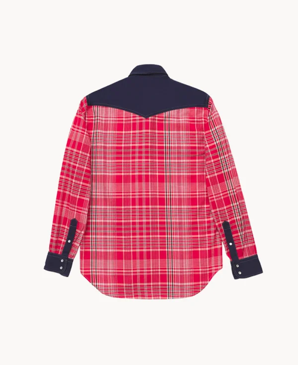 NICHOLAS DALEY GITMAN BROTHER ND MADRAS Shirt – Red