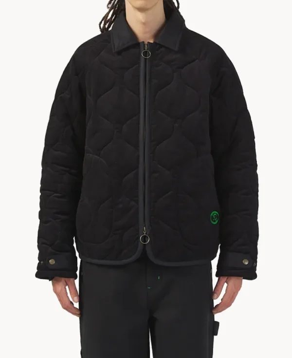 NICHOLAS DALEY LAVENHAM Riot Jacket – Black Wale Corduroy