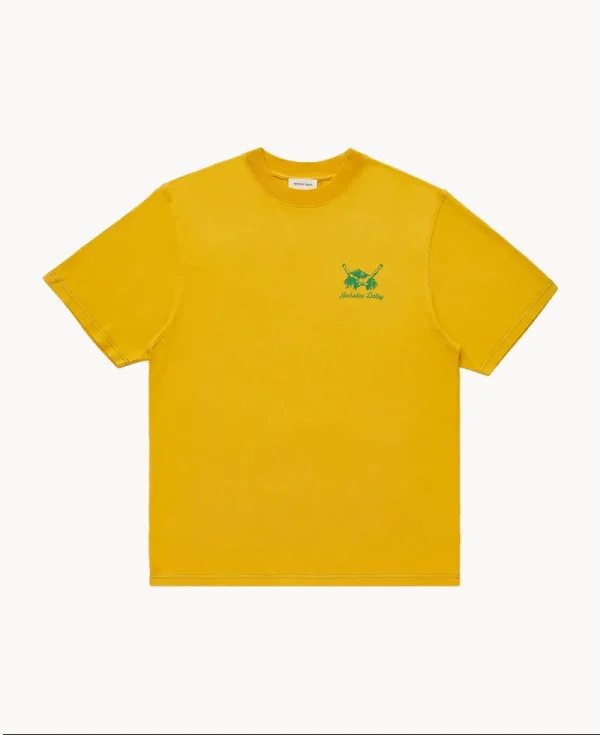NICHOLAS DALEY Roots Rock Regaae Tee - Gold