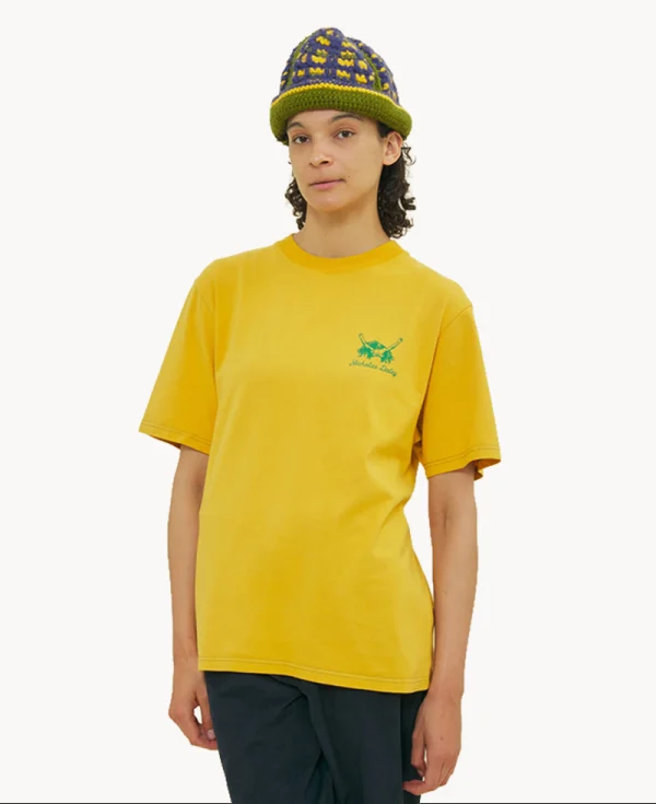 NICHOLAS DALEY Roots Rock Regaae Tee - Gold