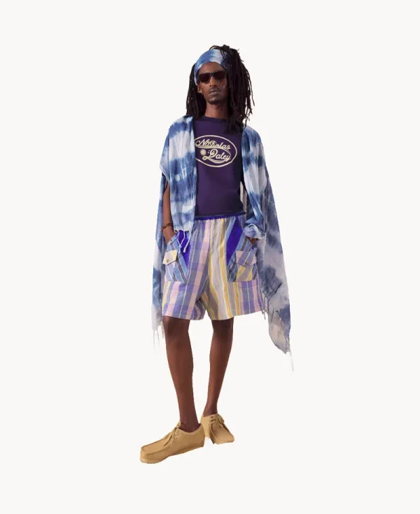 NICHOLAS DALEY Scout Shorts - Blue Mix
