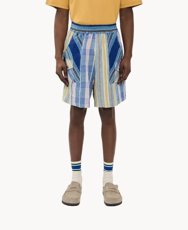 NICHOLAS DALEY Scout Shorts - Blue Mix