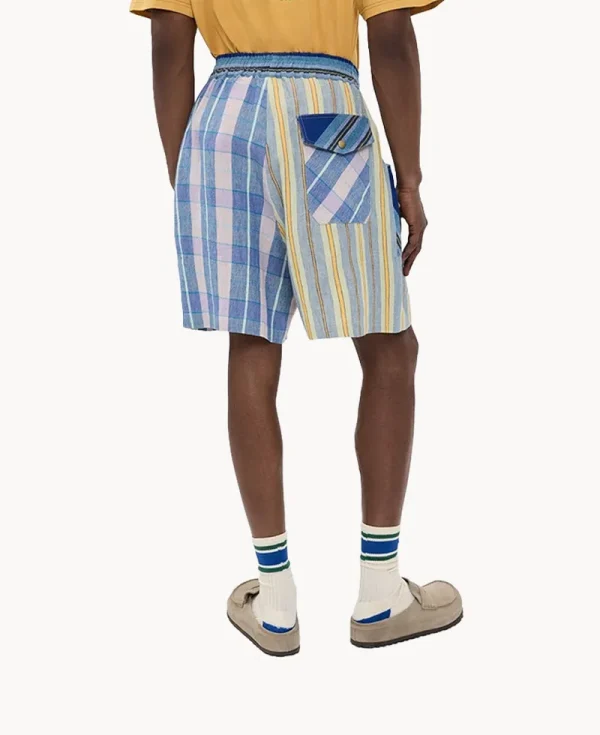 NICHOLAS DALEY Scout Shorts - Blue Mix