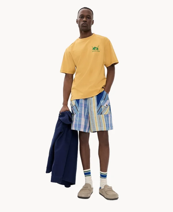 NICHOLAS DALEY Scout Shorts - Blue Mix
