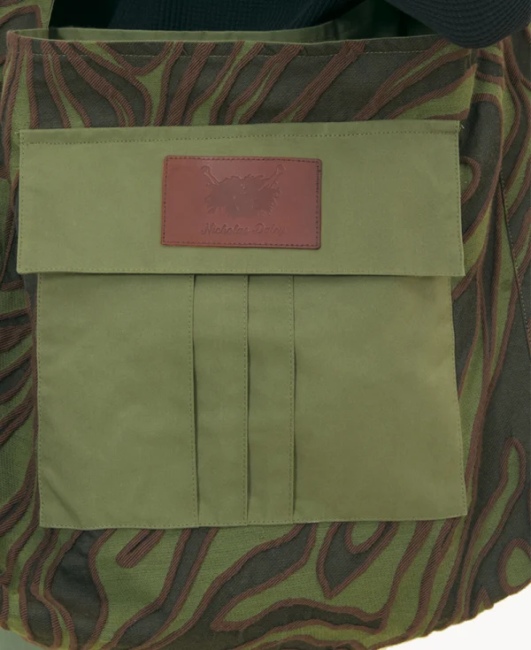 NICHOLAS DALEY Sling Tote Bag - Olive