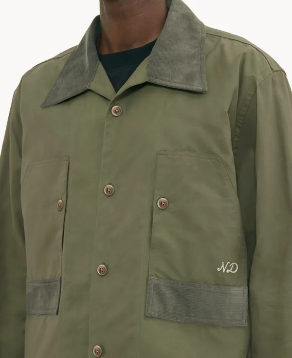 NICHOLAS DALEY Workers Jacket - Olive