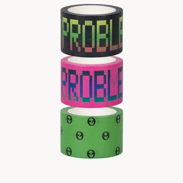 NO PROBLEMO Digi Problemo Alien-O Washi Tape – Multi Pack