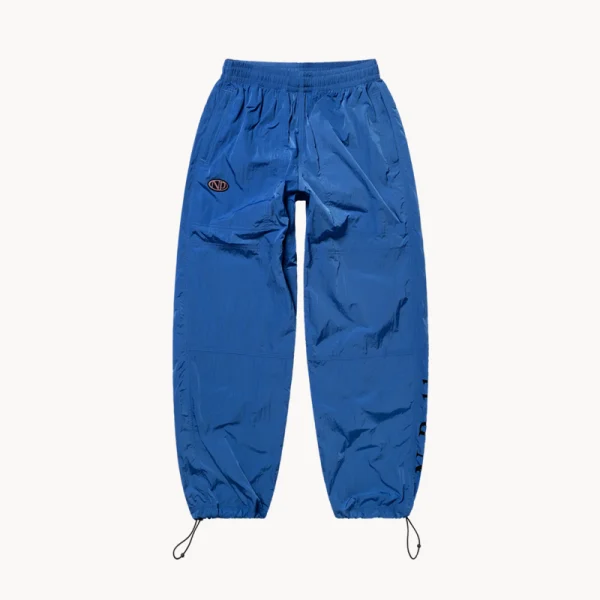 NO PROBLEMO NP Contrast Nylon Pants – Blue