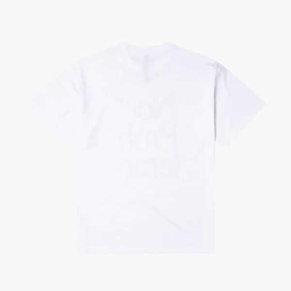 NO PROBLEMO No Problemo Gradient SS Tee – White