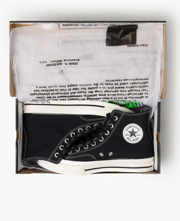 NO PROBLEMO x CONVERSE Chuck 70 Hi – Black