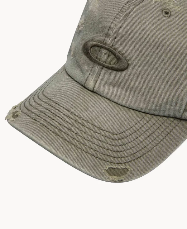 OAKLEY 47 Reverse Distressed Cap – Granite Gray