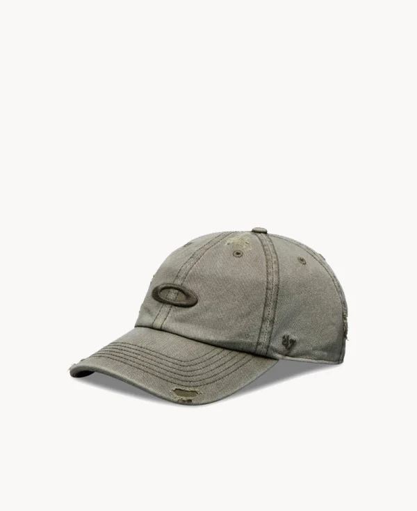 OAKLEY 47 Reverse Distressed Cap – Granite Gray