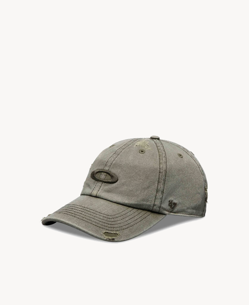 OAKLEY 47 Reverse Distressed Cap – Granite Gray OAKLEY 47 Reverse Distressed Cap – Granite Gray