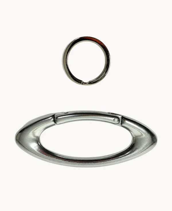 OAKLEY Essential Icon Carabiner – Silver