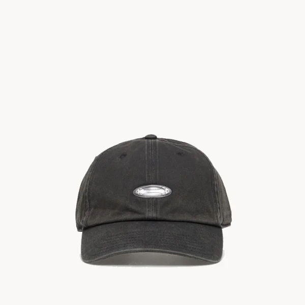 OAKLEY Heritage Metal Ellipse Dad Hat - Pitch Black