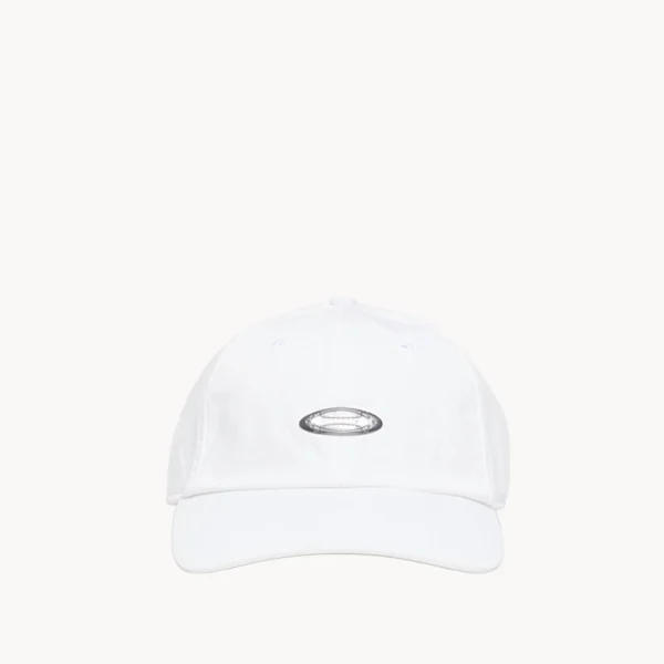 OAKLEY Heritage Metal Ellipse Dad Hat - White
