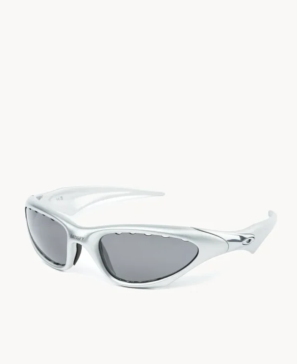 OAKLEY x SATISFY Scar – X-Silver with Prizm Black Vtd