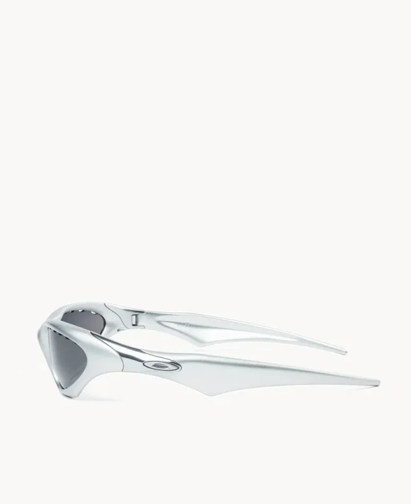 OAKLEY x SATISFY Scar – X-Silver with Prizm Black Vtd