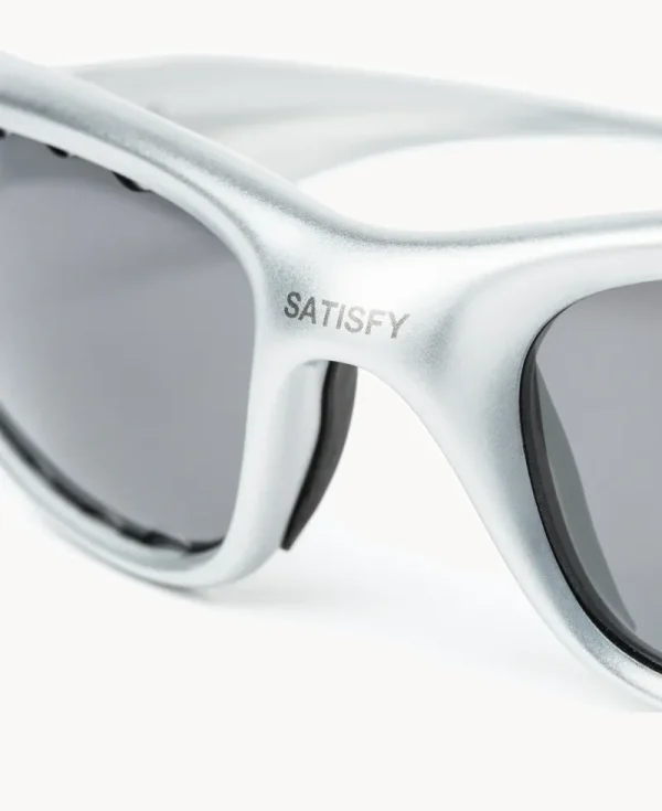 OAKLEY x SATISFY Scar – X-Silver with Prizm Black Vtd