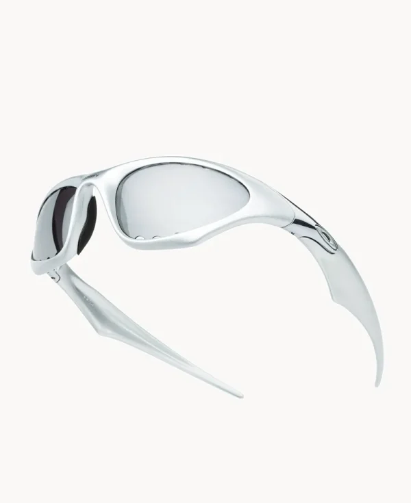 OAKLEY x SATISFY Scar – X-Silver with Prizm Black Vtd