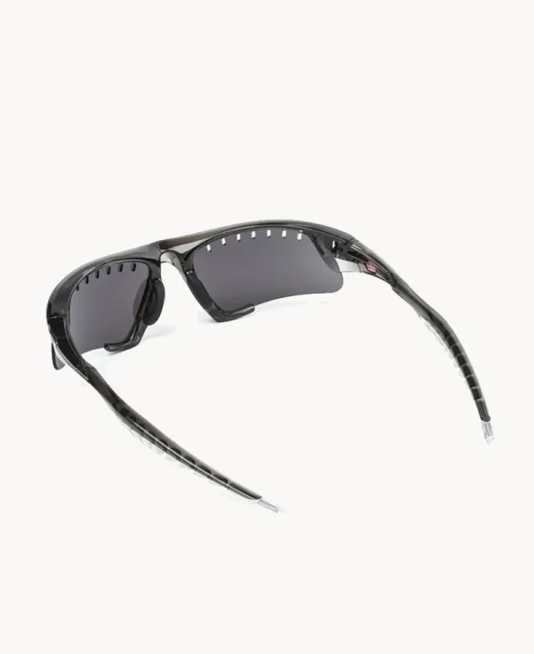 OAKLEY x SATISFY Suture Jacket – Grey Smoke with Prizm Black Vtd Frame