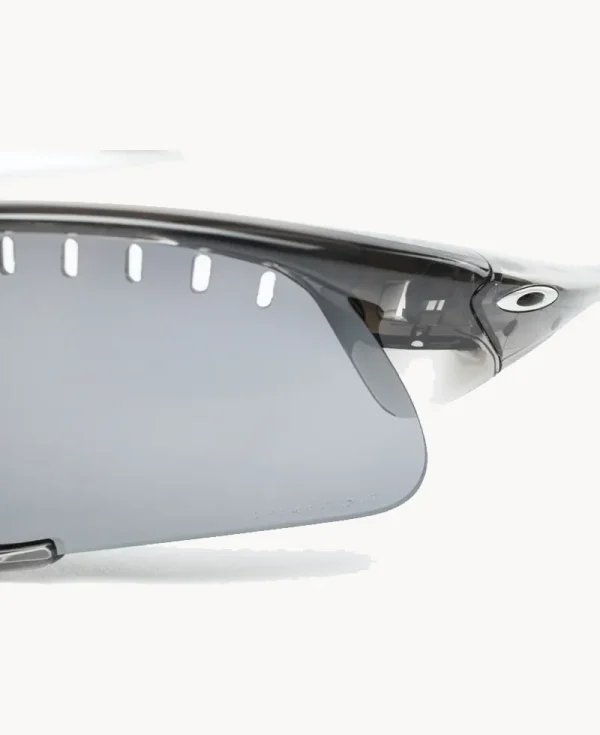 OAKLEY x SATISFY Suture Jacket – Grey Smoke with Prizm Black Vtd Frame
