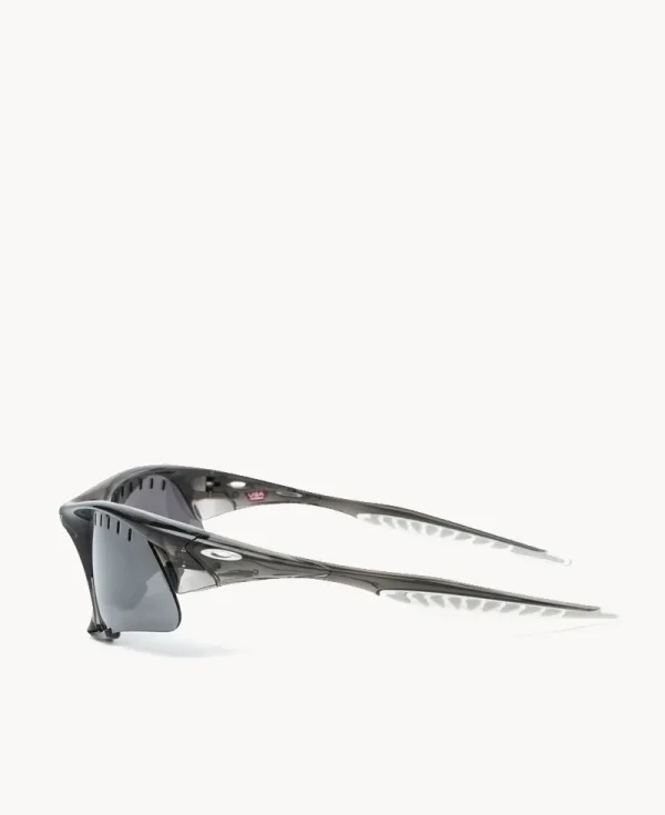OAKLEY x SATISFY Suture Jacket – Grey Smoke with Prizm Black Vtd Frame